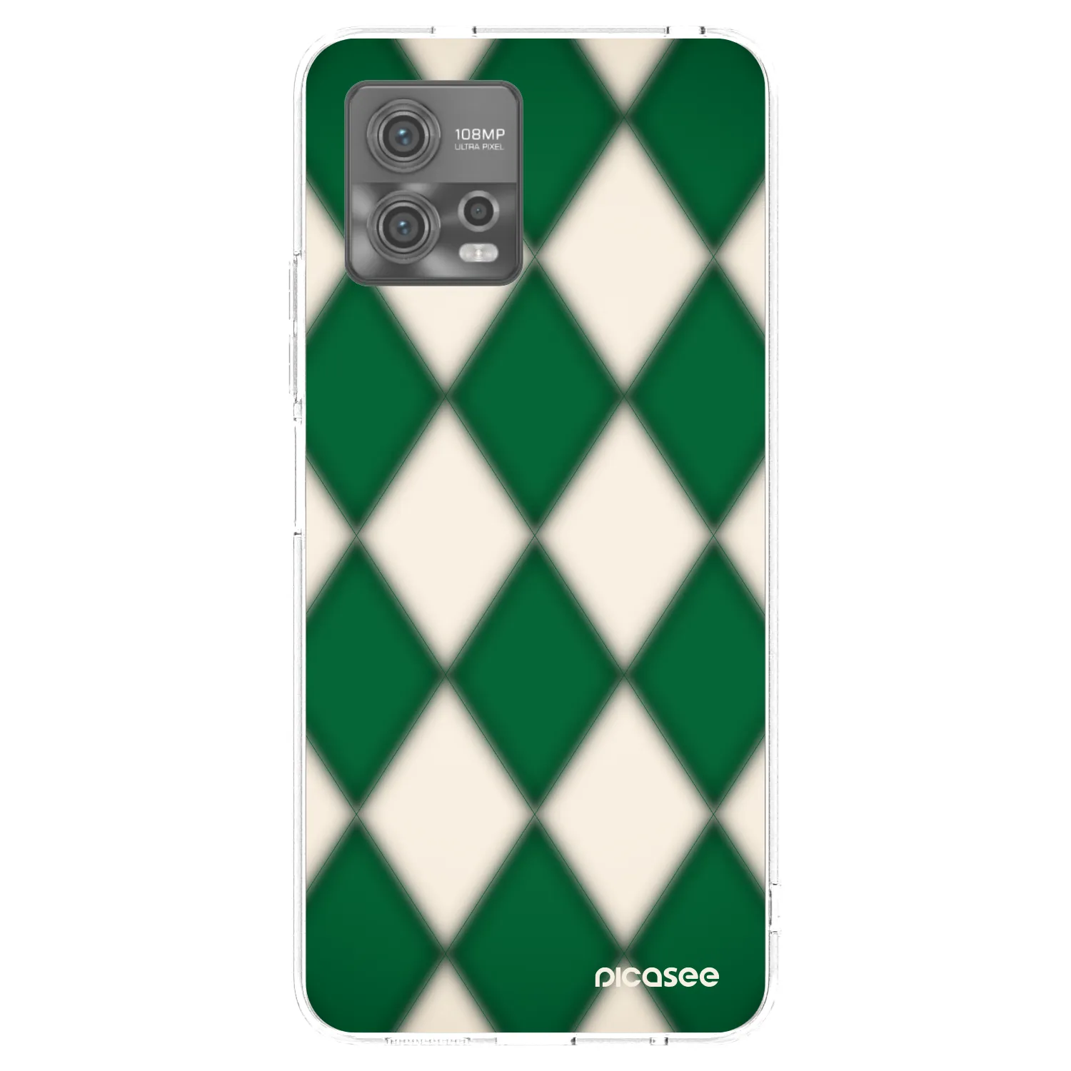 Picasee silikonový průhledný obal pro Motorola Moto G72 - Emerald Diamond
