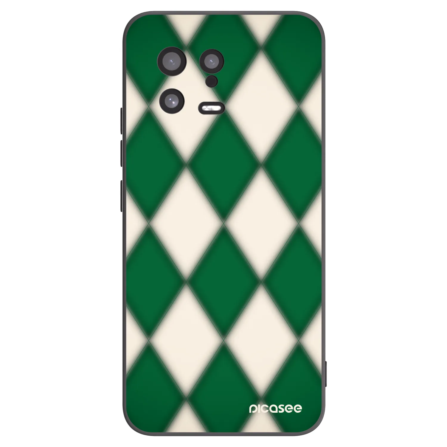 Picasee silikonový černý obal pro Xiaomi 13 - Emerald Diamond