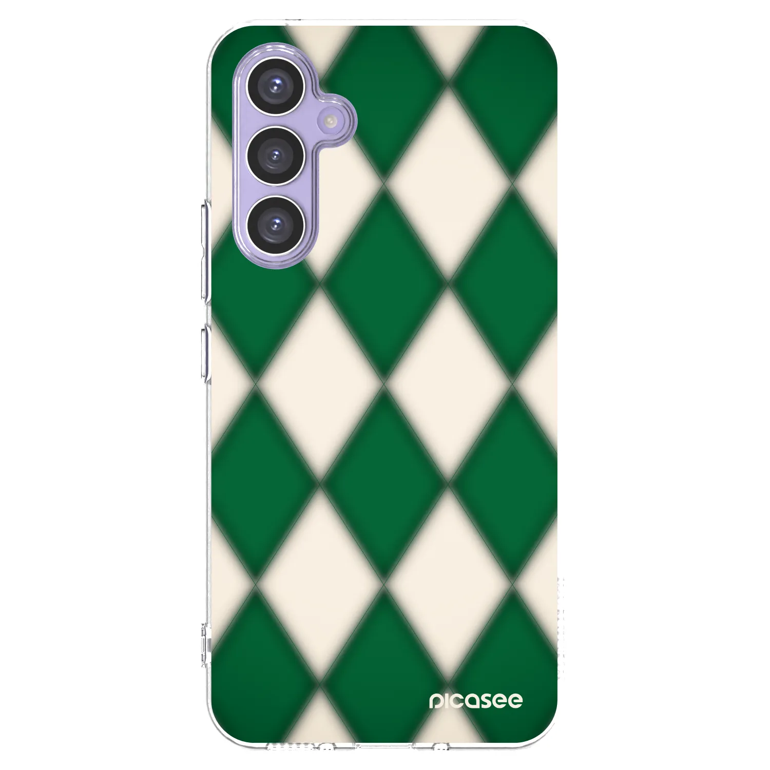 Picasee silikonový průhledný obal pro Samsung Galaxy A54 5G A546B - Emerald Diamond