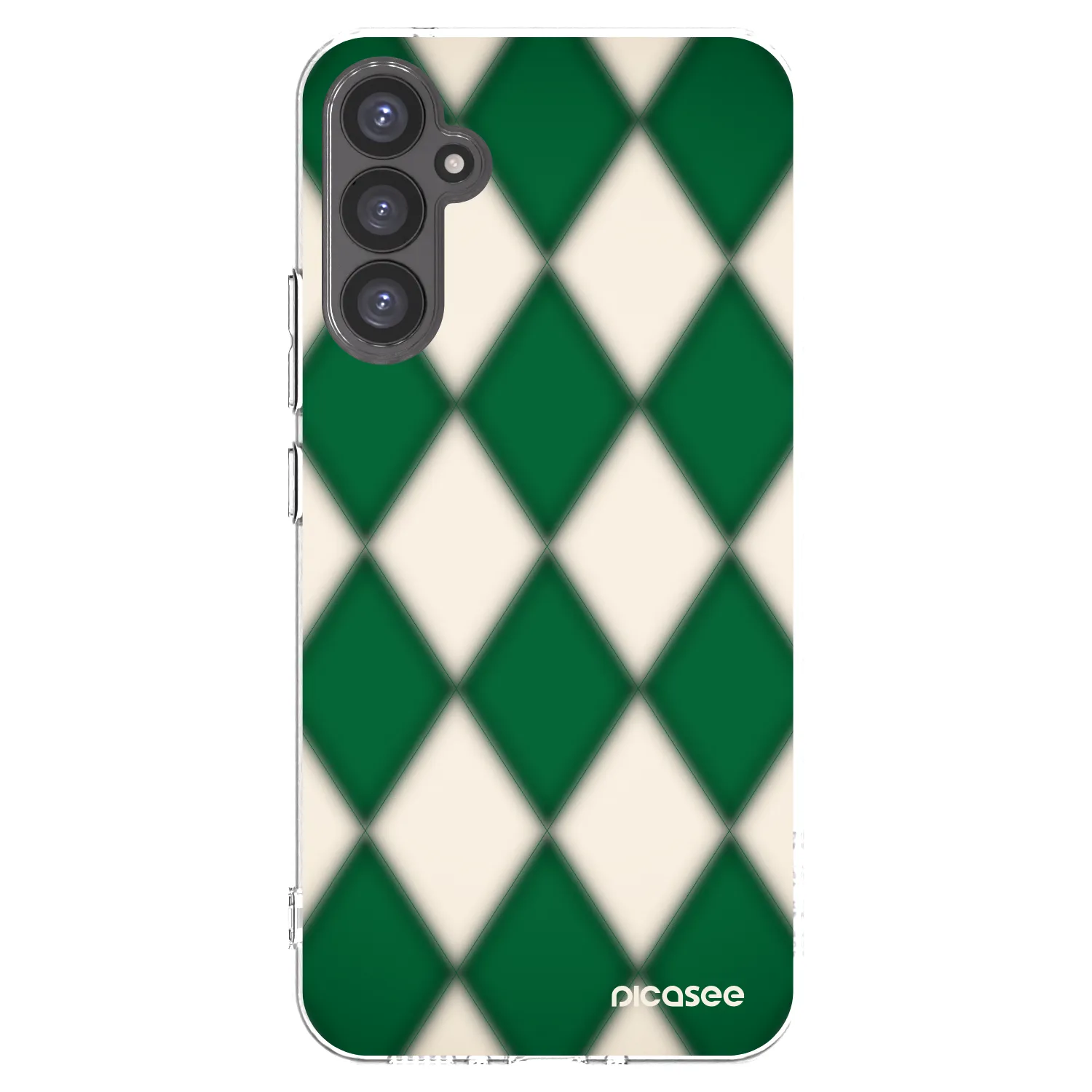 Picasee silikonový průhledný obal pro Samsung Galaxy A34 5G A346B - Emerald Diamond