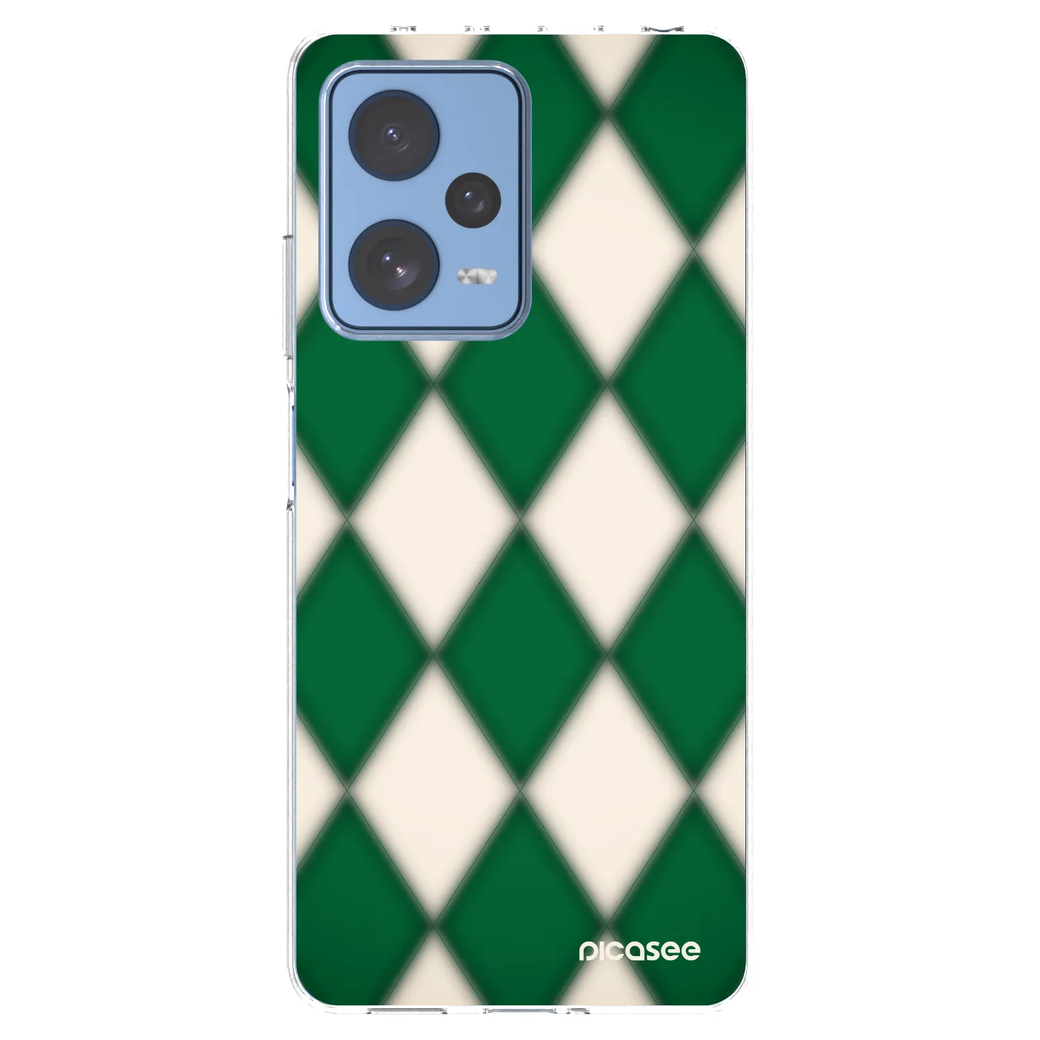 Picasee silikonový průhledný obal pro Xiaomi Redmi Note 12 Pro 5G - Emerald Diamond