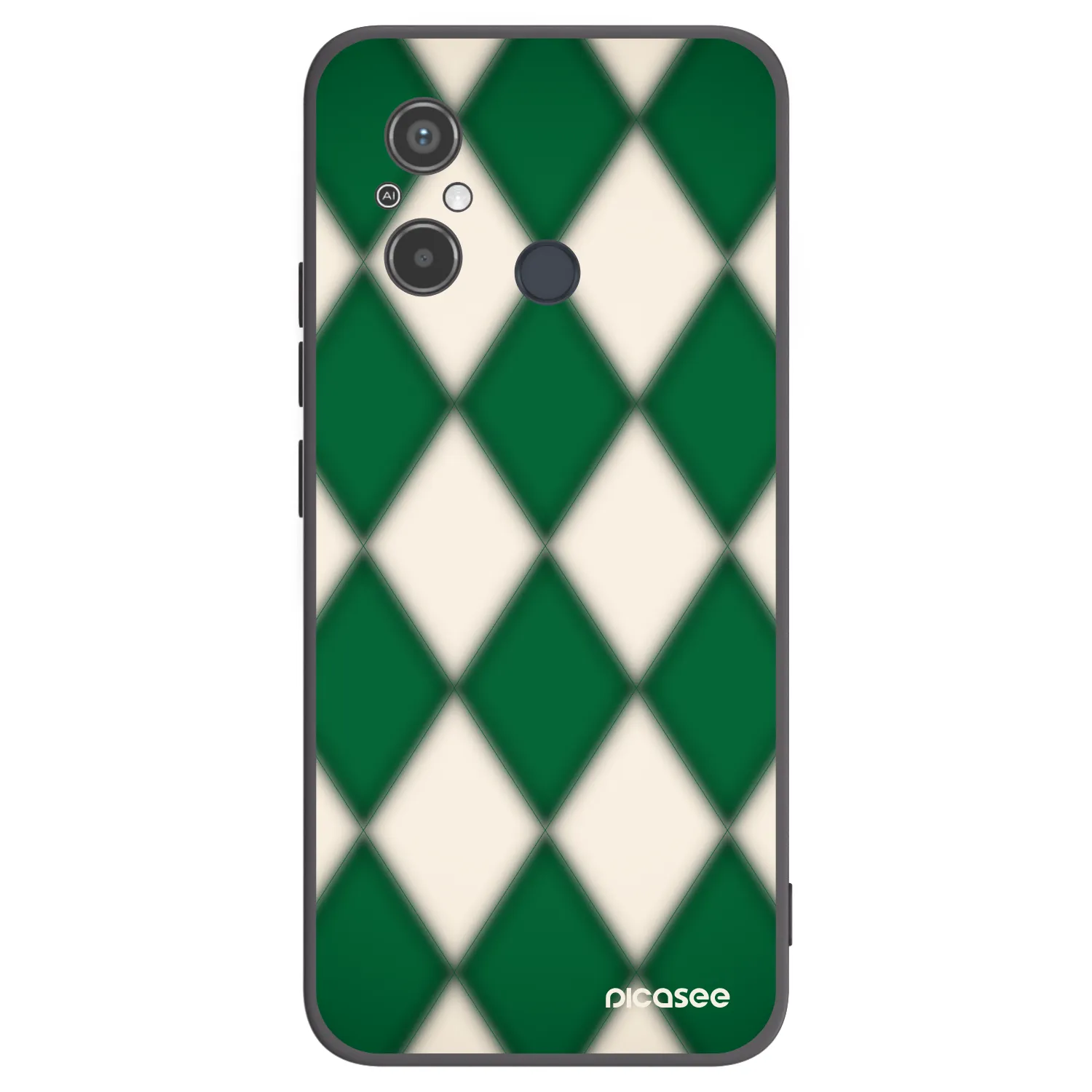 Picasee silikonový černý obal pro Xiaomi Redmi 12C - Emerald Diamond