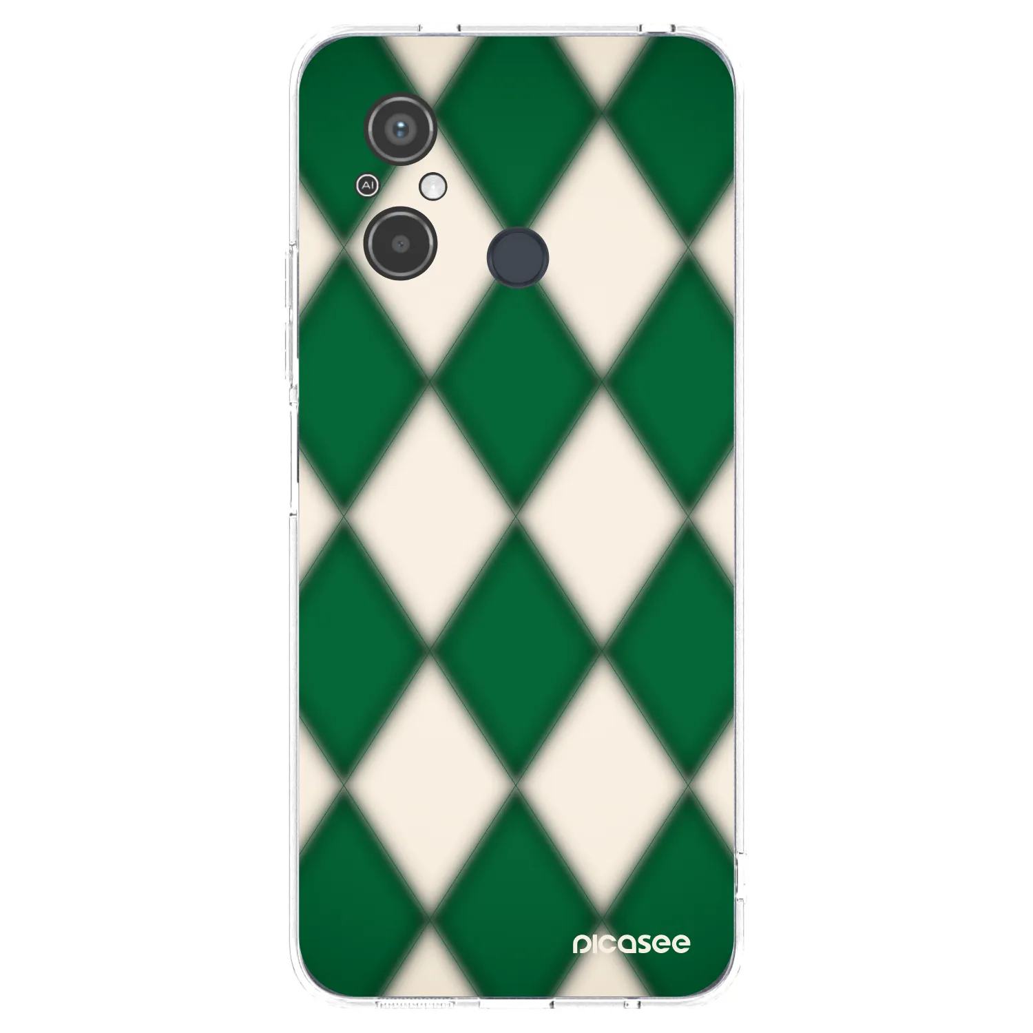 Picasee silikonový průhledný obal pro Xiaomi Redmi 12C - Emerald Diamond