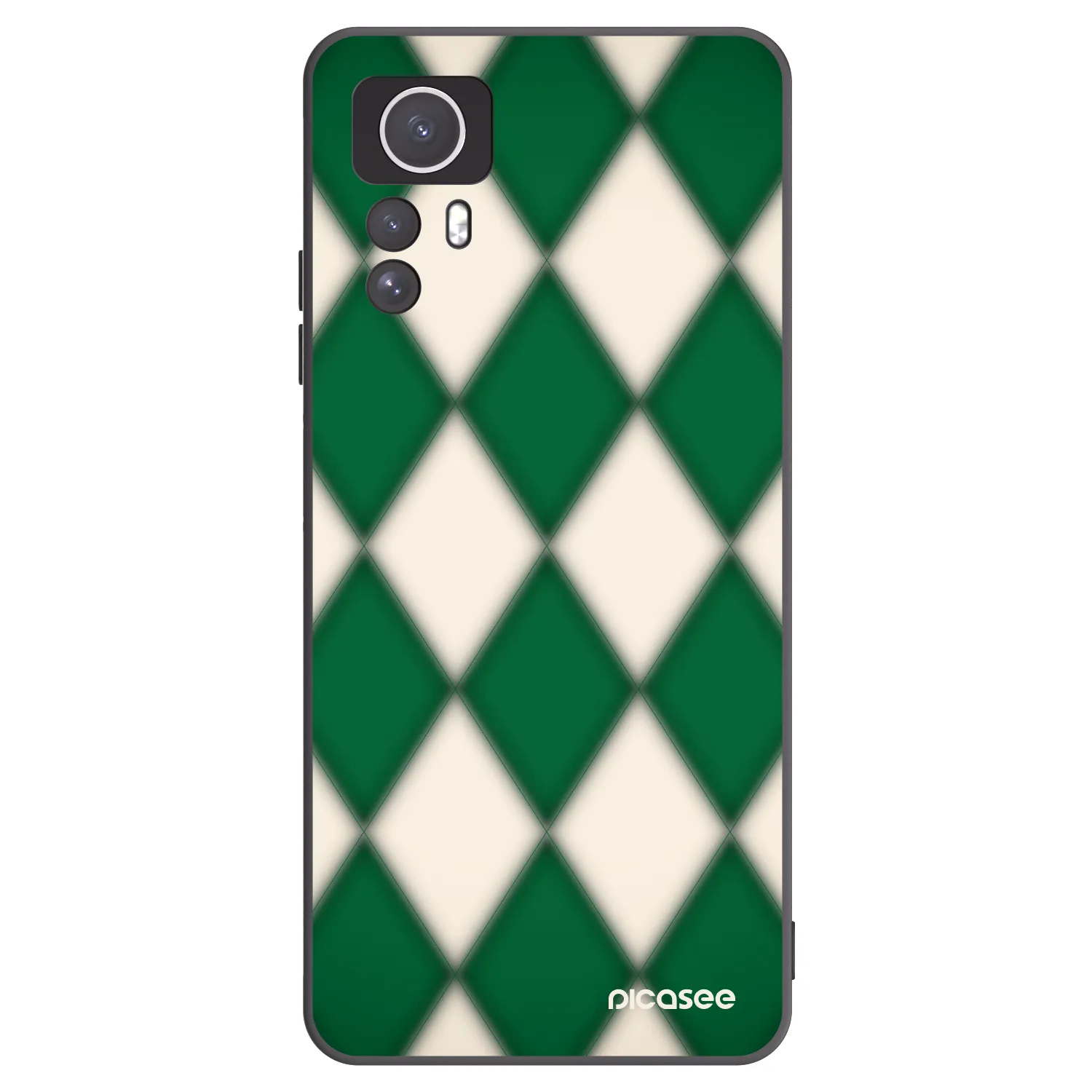 Picasee silikonový černý obal pro Xiaomi Redmi Note 12S - Emerald Diamond