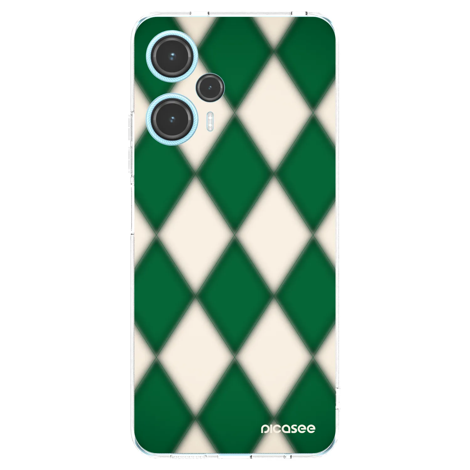 Picasee silikonový průhledný obal pro Xiaomi Poco F5 - Emerald Diamond