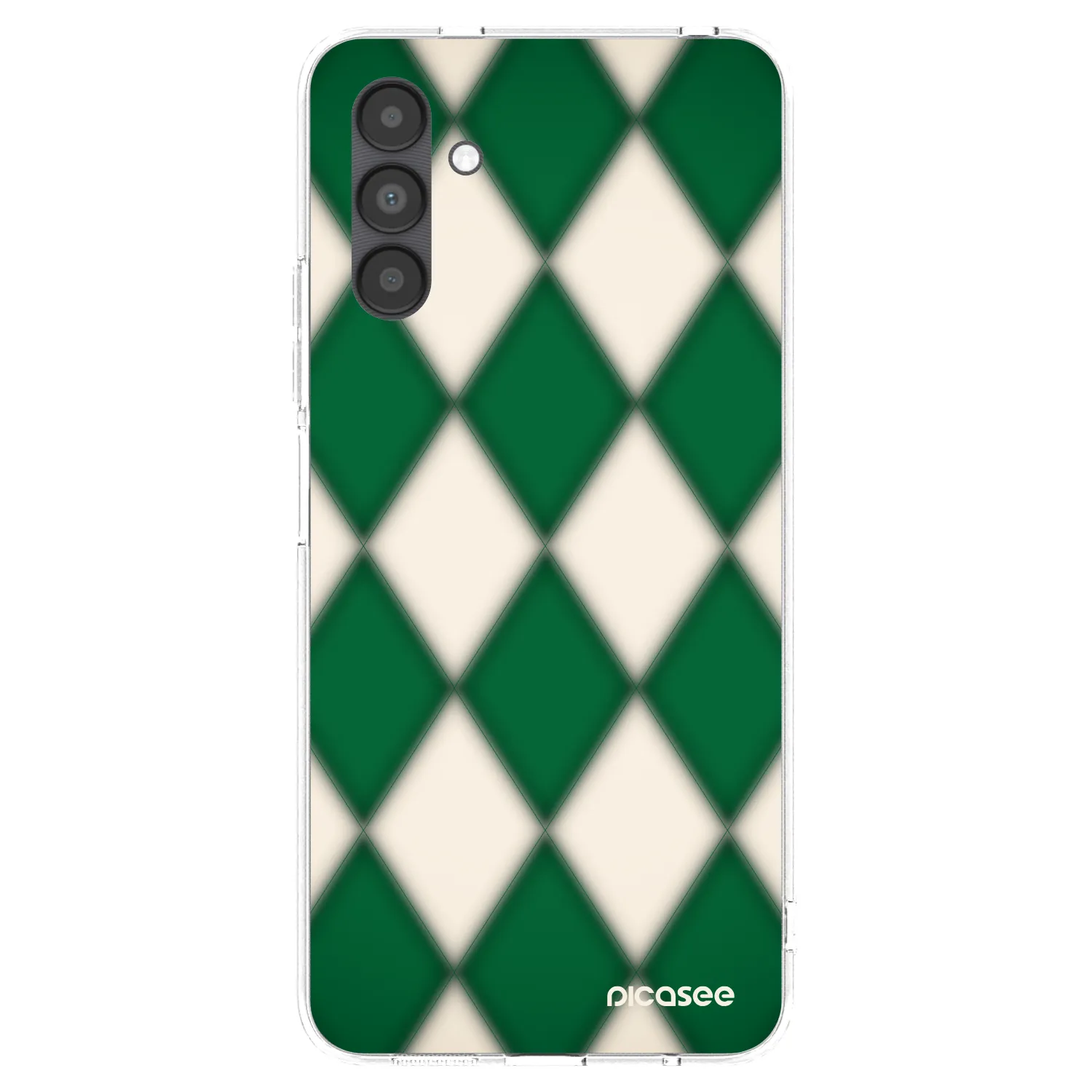 Picasee silikonový průhledný obal pro Samsung Galaxy A04s A047F - Emerald Diamond