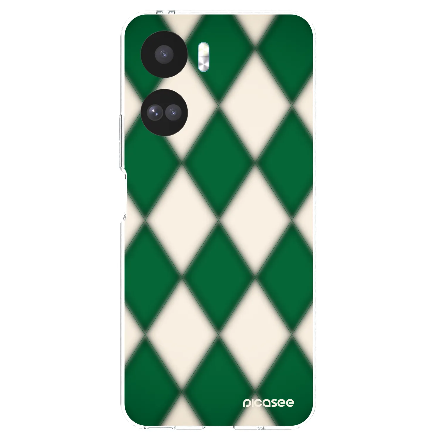 Picasee silikonový průhledný obal pro Honor 90 Lite 5G - Emerald Diamond