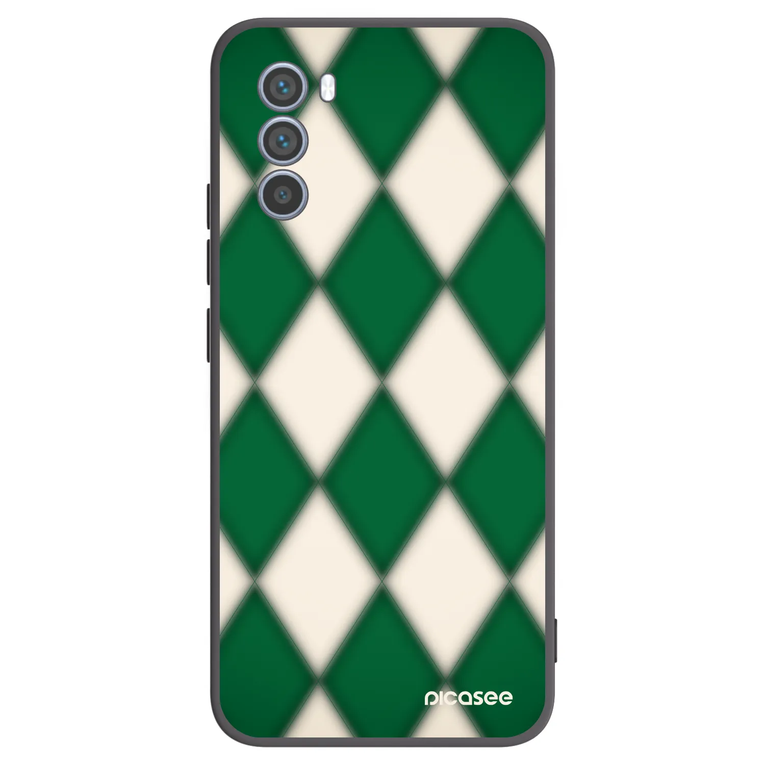 Picasee silikonový černý obal pro Motorola Moto G62 - Emerald Diamond