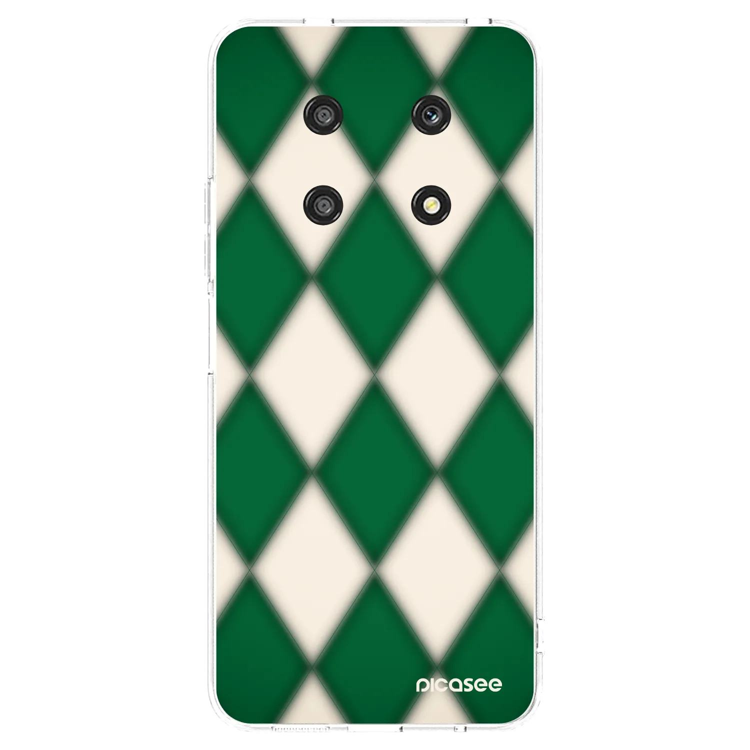 Picasee silikonový průhledný obal pro Honor Magic4 Lite 5G - Emerald Diamond