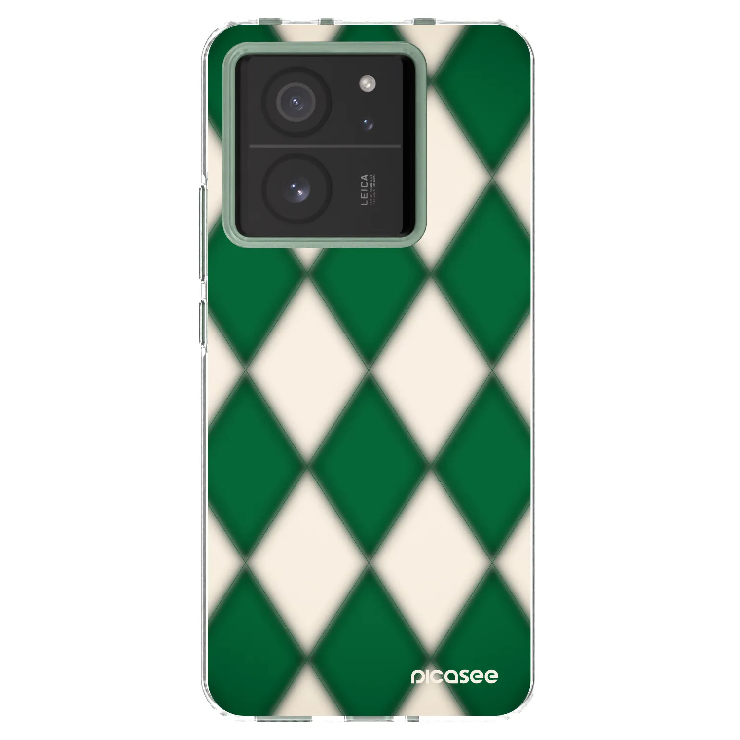 Picasee silikonový průhledný obal pro Xiaomi 13T - Emerald Diamond