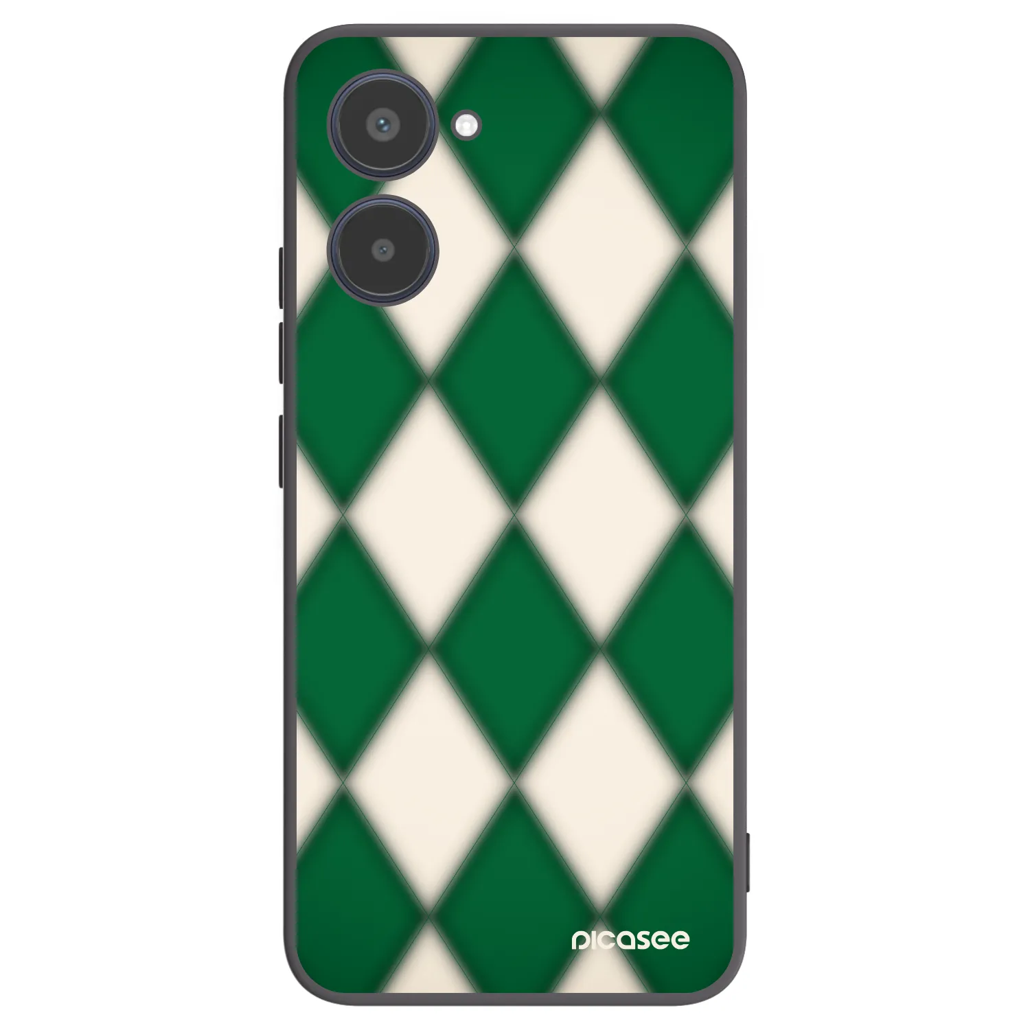 Picasee silikonový černý obal pro Realme 10 4G - Emerald Diamond