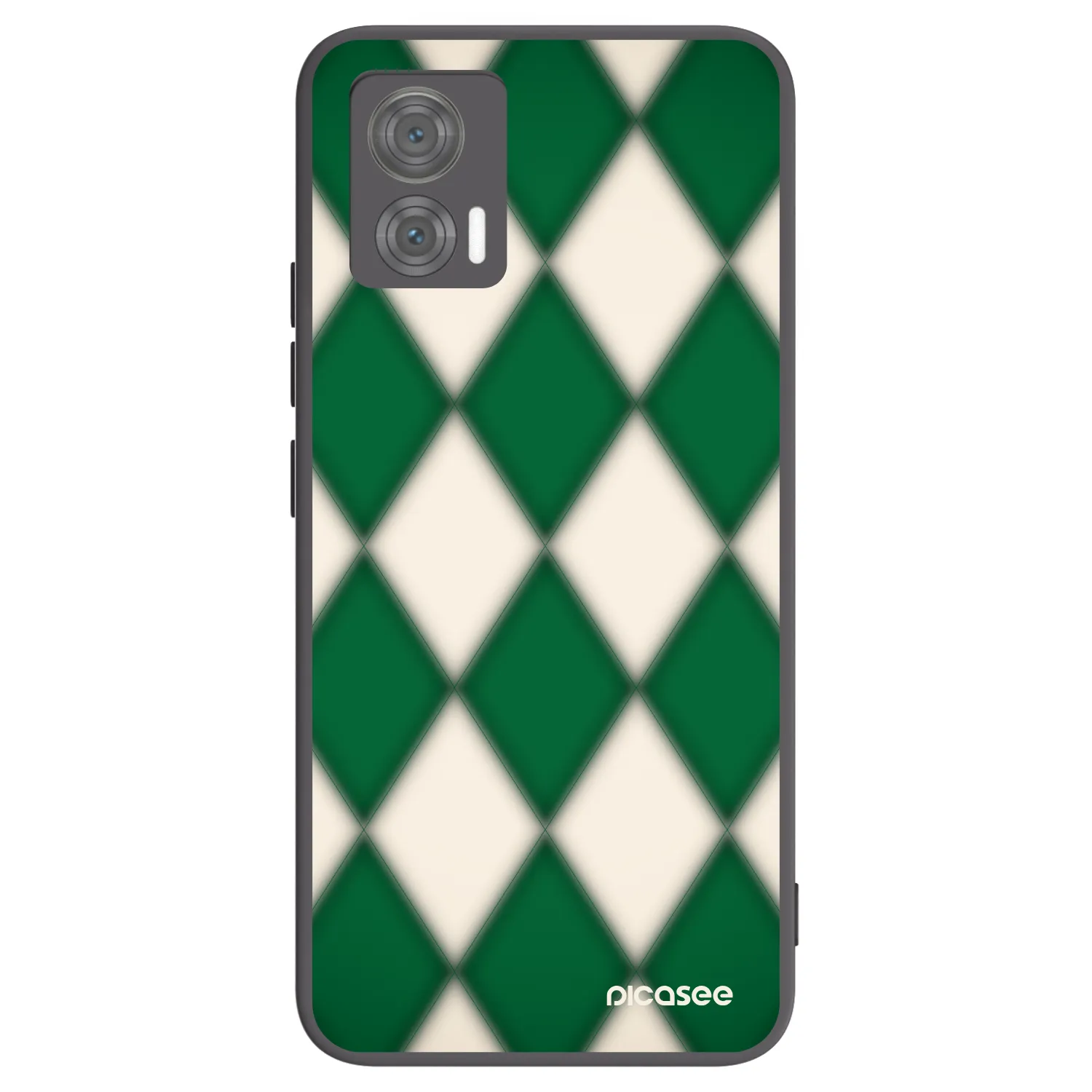 Picasee silikonový černý obal pro Motorola Edge 30 Neo - Emerald Diamond