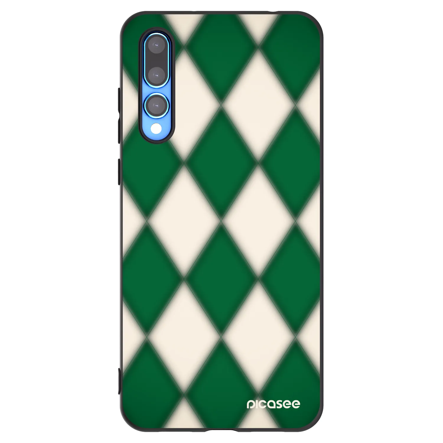 Picasee silikonový černý obal pro Huawei P20 Pro - Emerald Diamond