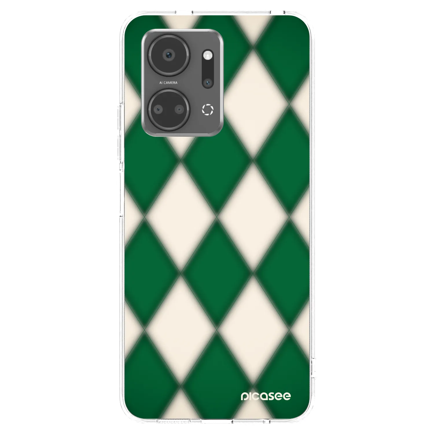 Picasee silikonový průhledný obal pro Honor X7a - Emerald Diamond