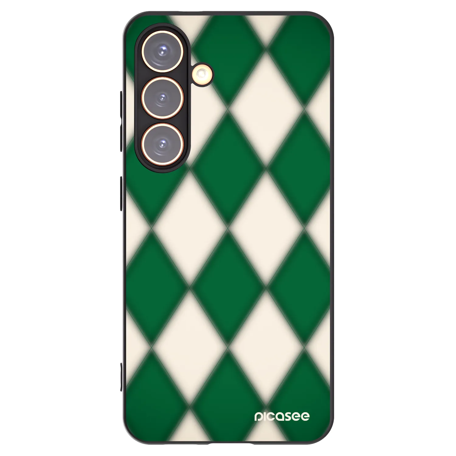 Picasee silikonový černý obal pro Samsung Galaxy S24 S921B 5G - Emerald Diamond