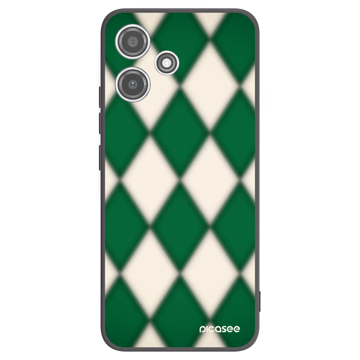 Picasee silikonový černý obal pro Xiaomi Redmi 12 5G - Emerald Diamond