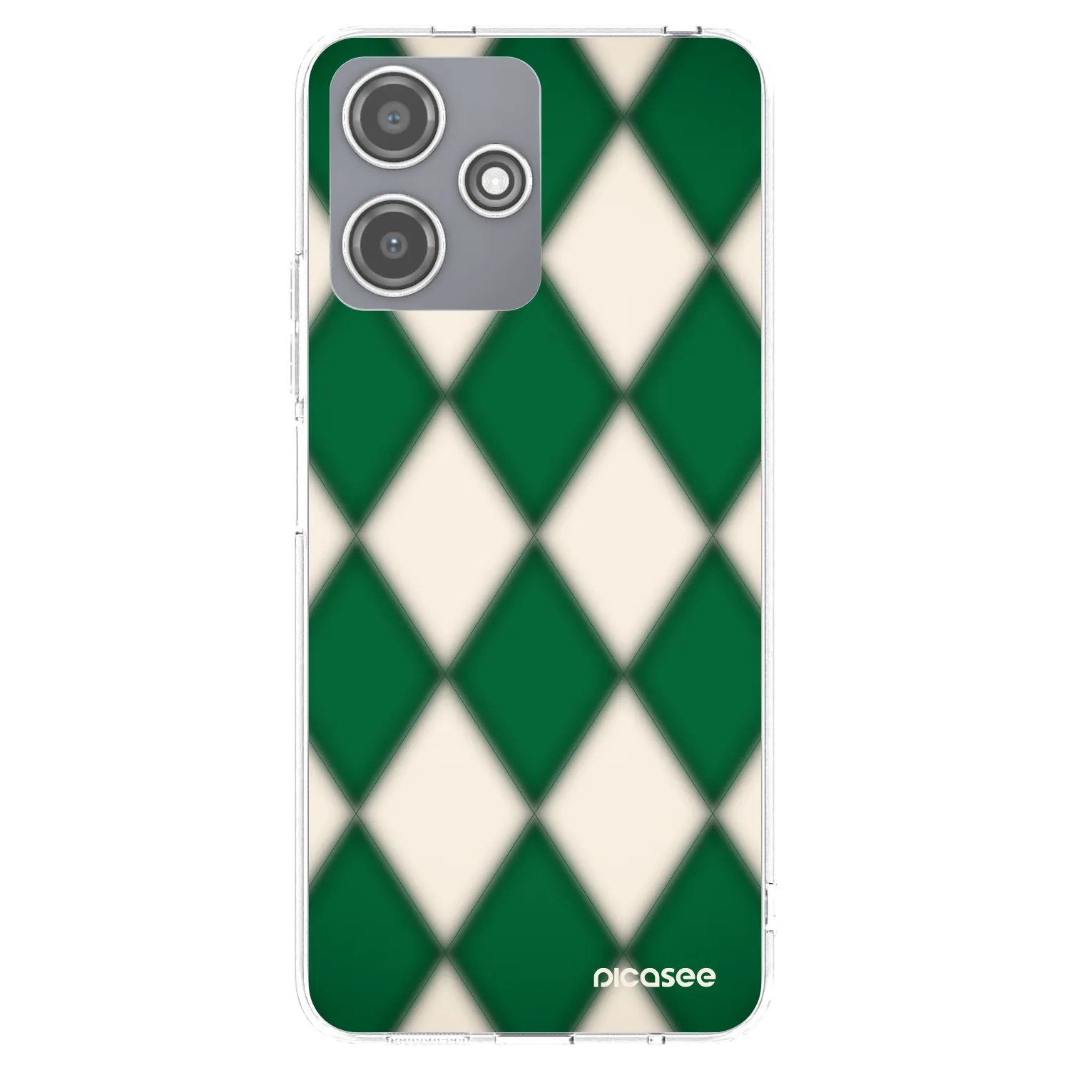 Picasee silikonový průhledný obal pro Xiaomi Redmi 12 5G - Emerald Diamond