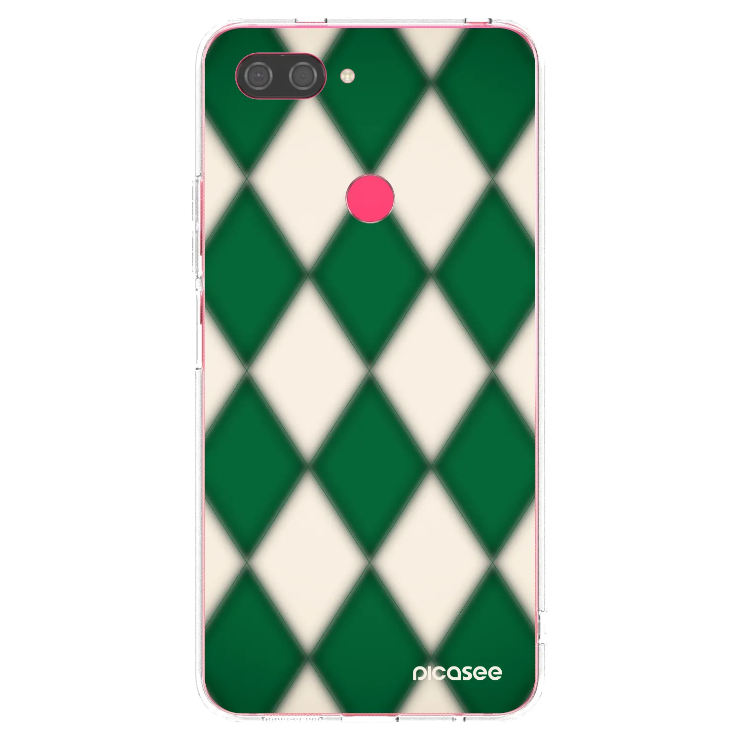 Picasee silikonový průhledný obal pro Xiaomi Mi 8 Lite - Emerald Diamond