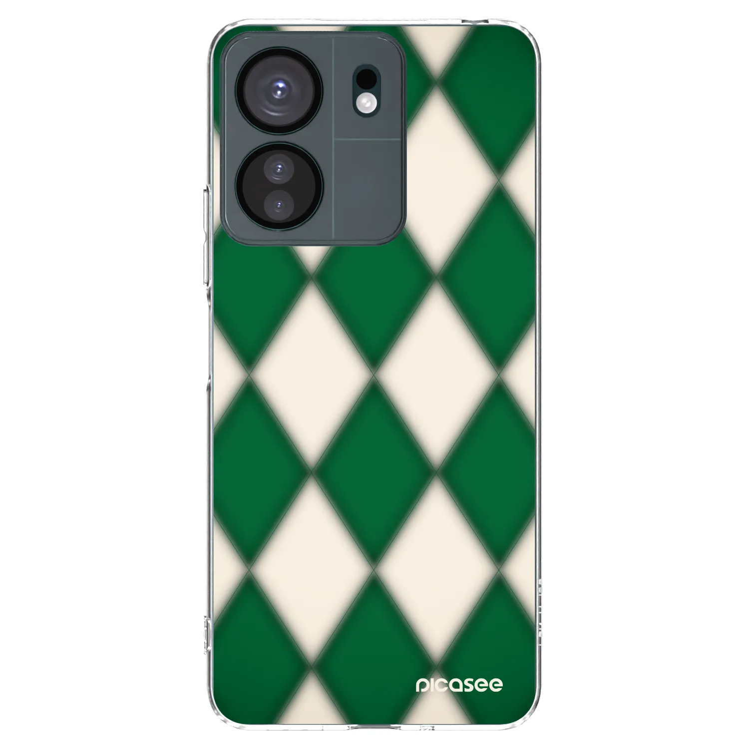 Picasee silikonový průhledný obal pro Xiaomi Redmi 13C 4G - Emerald Diamond