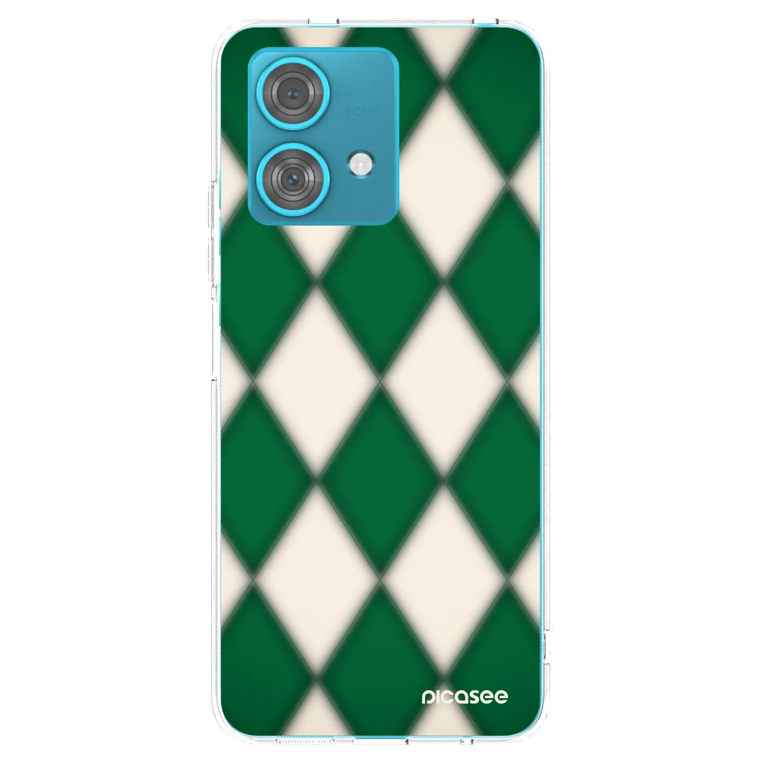Picasee silikonový průhledný obal pro Motorola Edge 40 Neo - Emerald Diamond