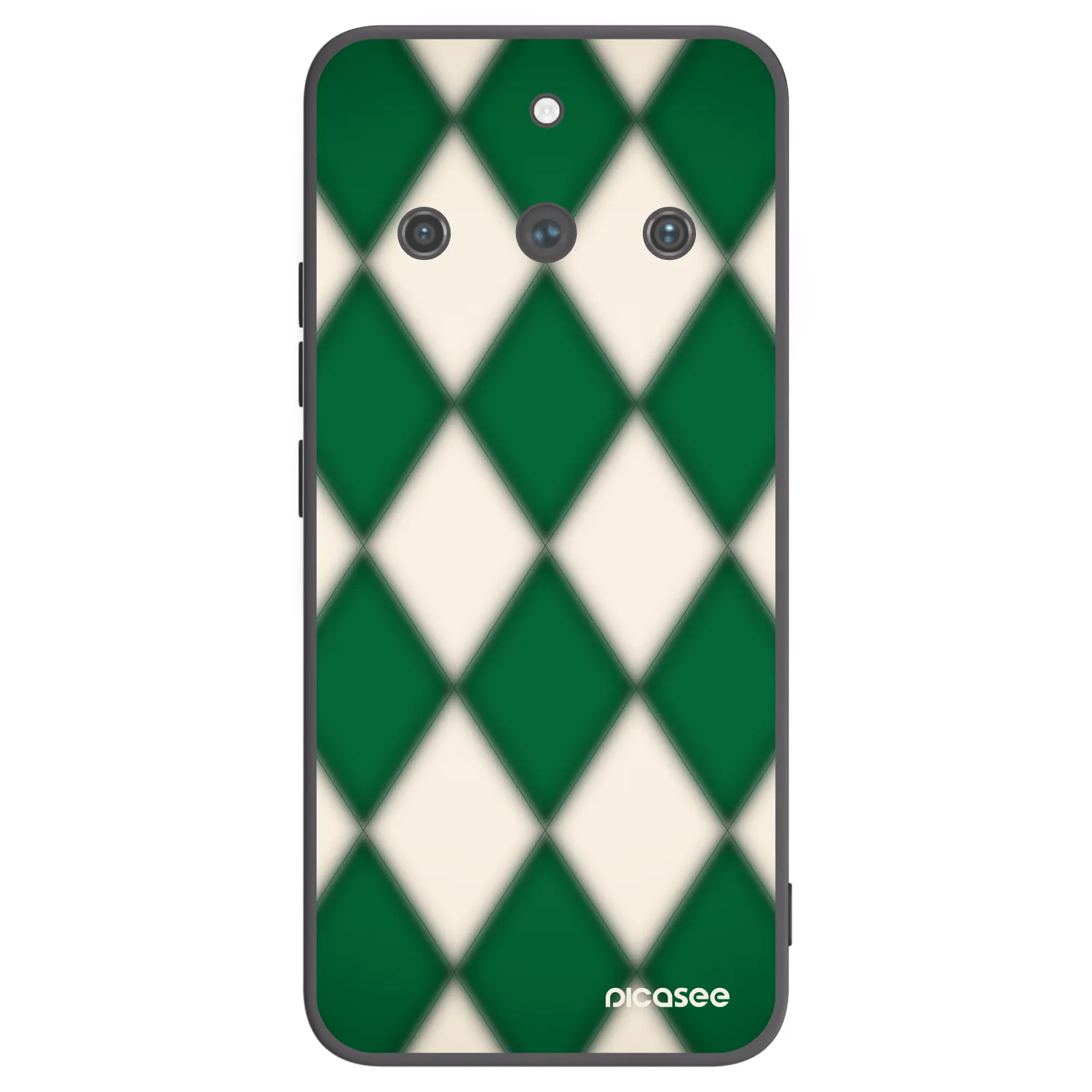 Picasee silikonový černý obal pro Realme 11 Pro+ - Emerald Diamond