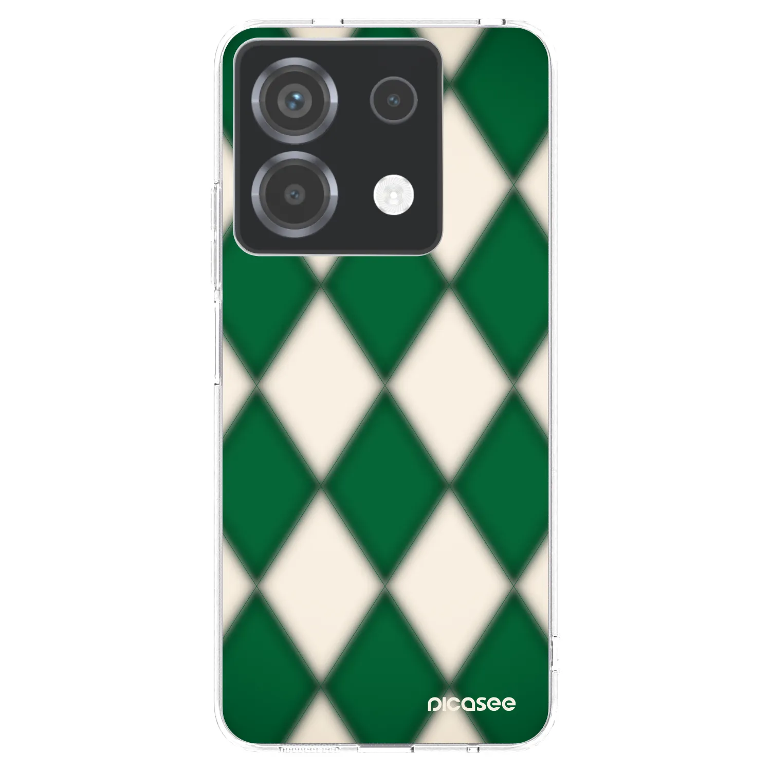 Picasee silikonový průhledný obal pro Xiaomi Poco X6 - Emerald Diamond