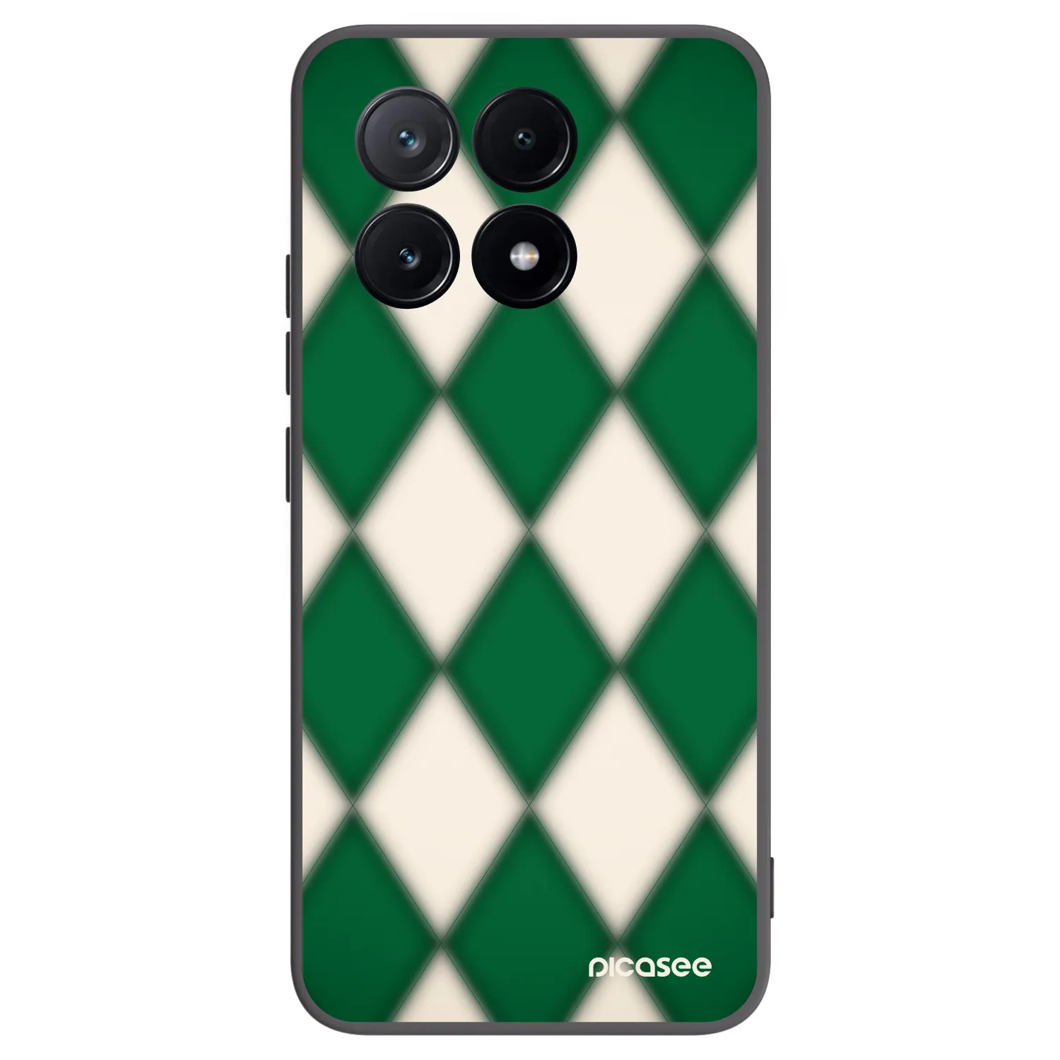 Picasee silikonový černý obal pro Xiaomi Poco X6 Pro - Emerald Diamond