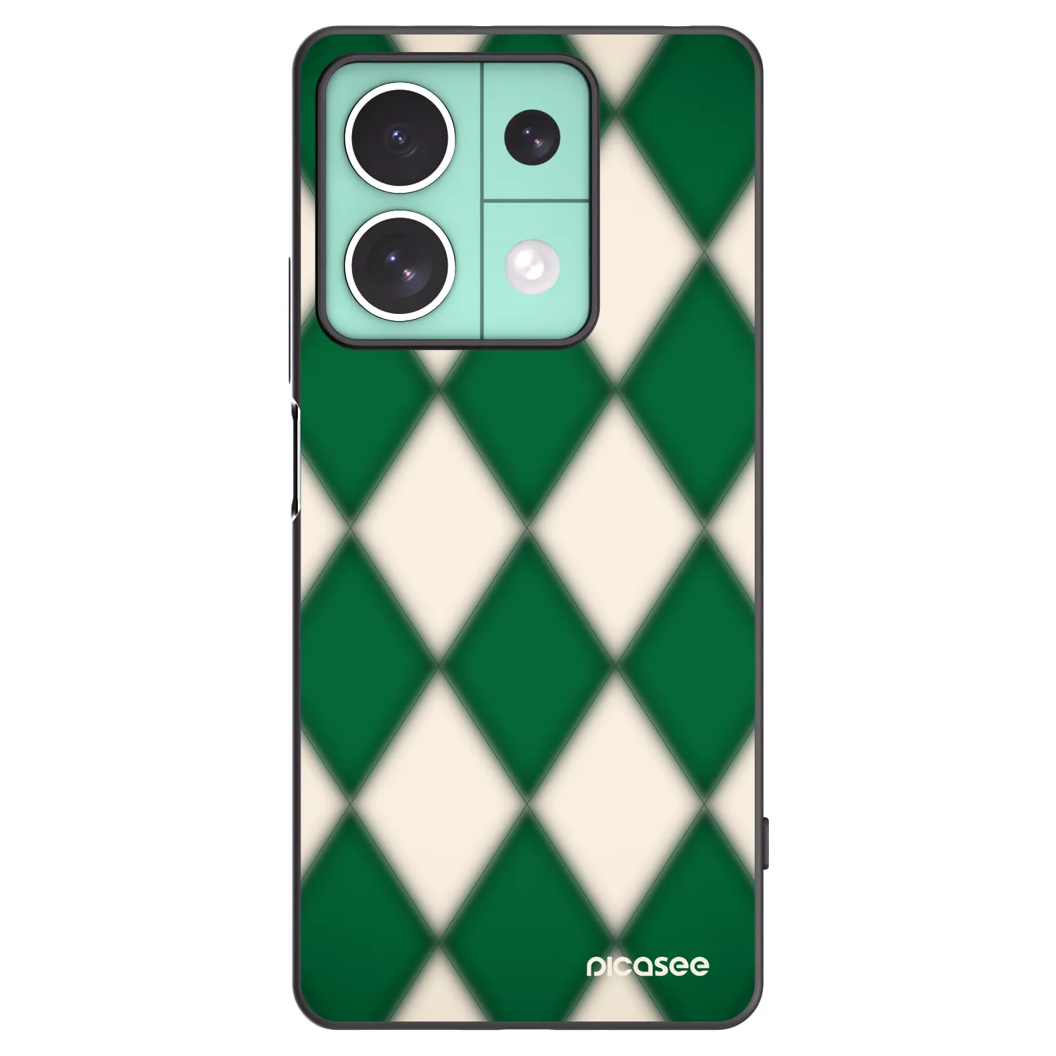 Picasee silikonový černý obal pro Xiaomi Redmi Note 13 5G - Emerald Diamond