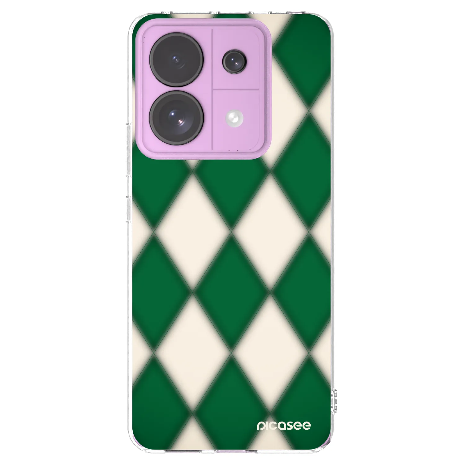 Picasee silikonový průhledný obal pro Xiaomi Redmi Note 13 Pro 5G - Emerald Diamond