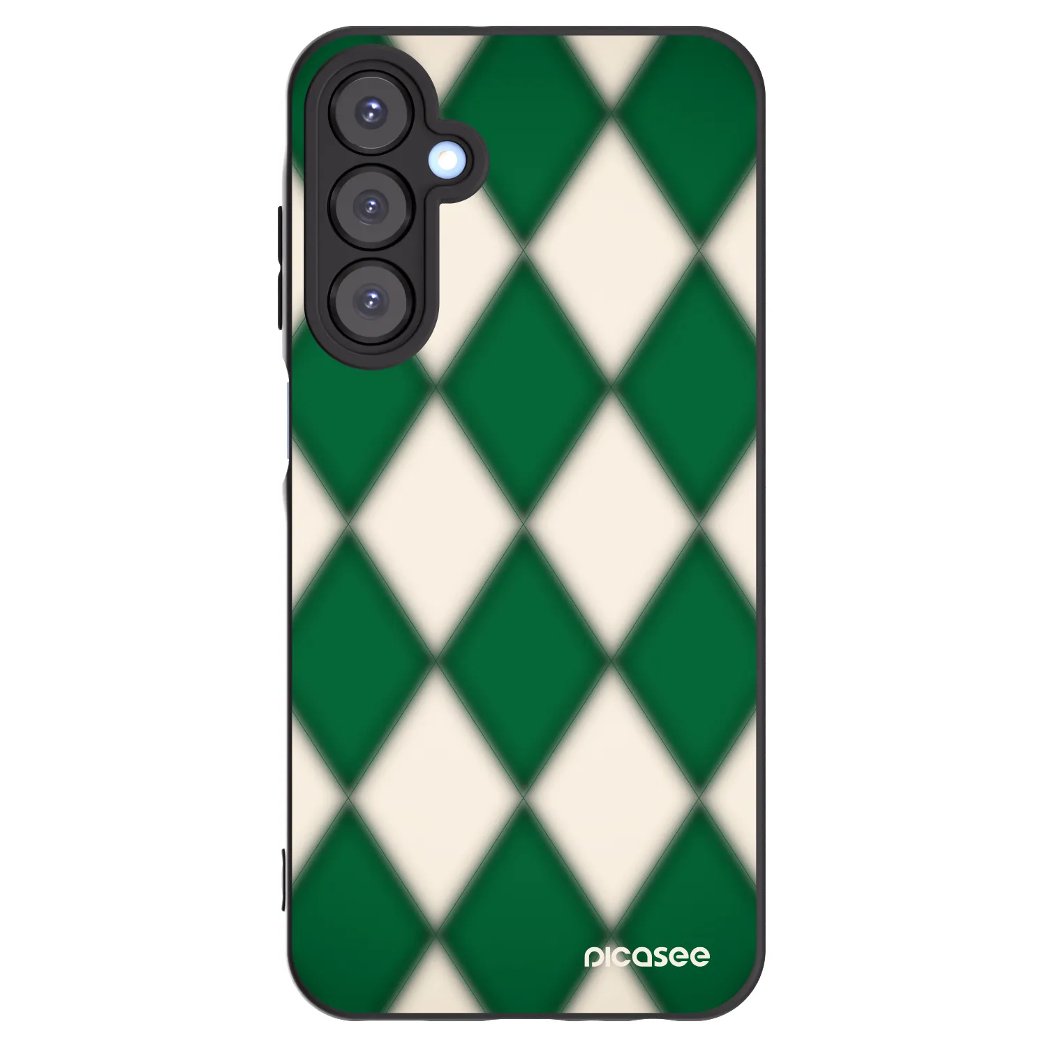Picasee silikonový černý obal pro Samsung Galaxy A25 A256B 5G - Emerald Diamond