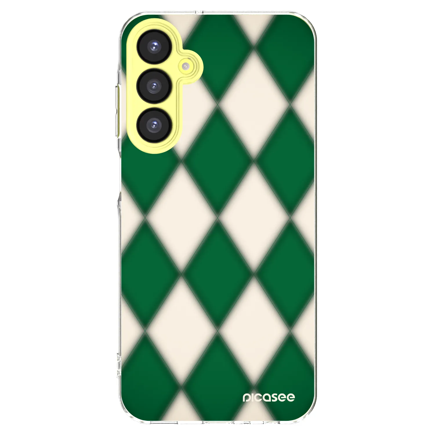 Picasee silikonový průhledný obal pro Samsung Galaxy A25 A256B 5G - Emerald Diamond