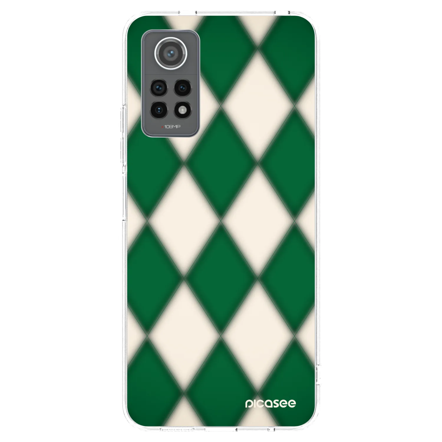 Picasee silikonový průhledný obal pro Xiaomi Redmi Note 12 Pro 4G - Emerald Diamond