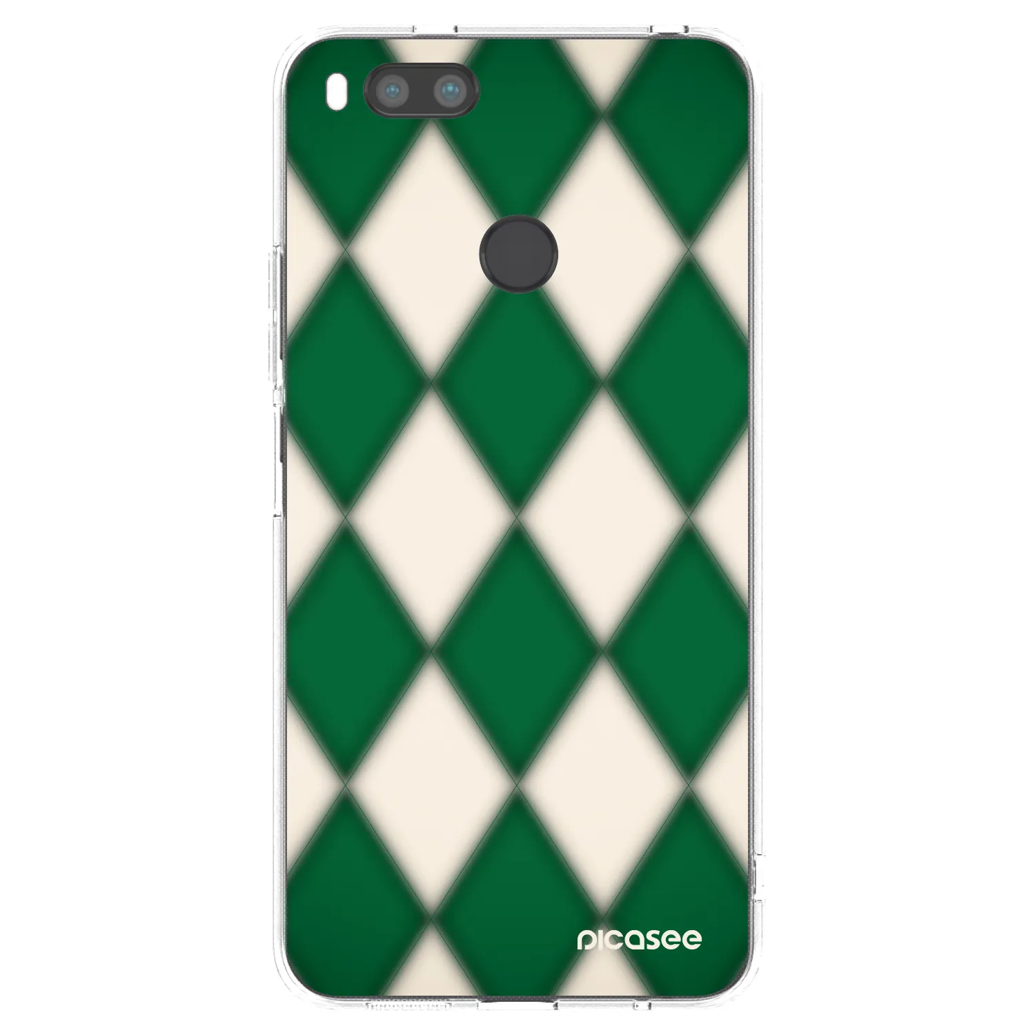 Picasee silikonový průhledný obal pro Xiaomi Mi A1 Global - Emerald Diamond