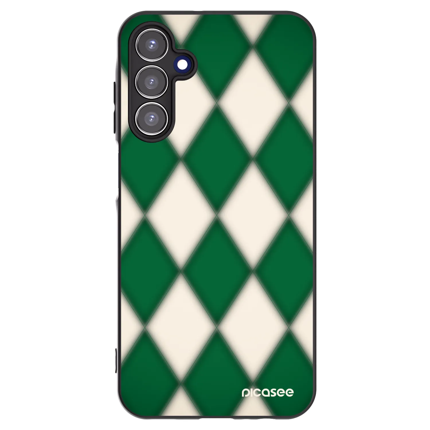 Picasee silikonový černý obal pro Samsung Galaxy A15 A155F 4G - Emerald Diamond