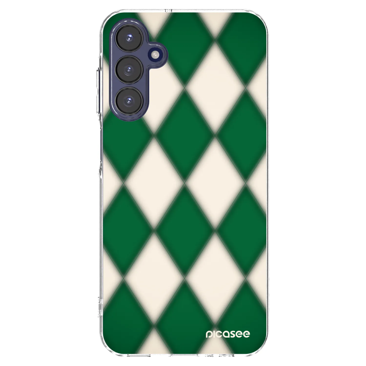 Picasee silikonový průhledný obal pro Samsung Galaxy A15 A155F 4G - Emerald Diamond