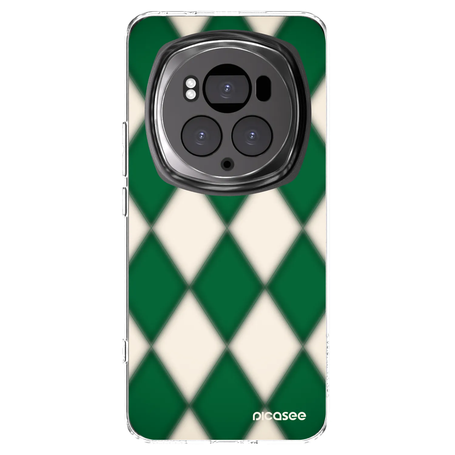 Picasee silikonový průhledný obal pro Honor Magic6 Pro - Emerald Diamond