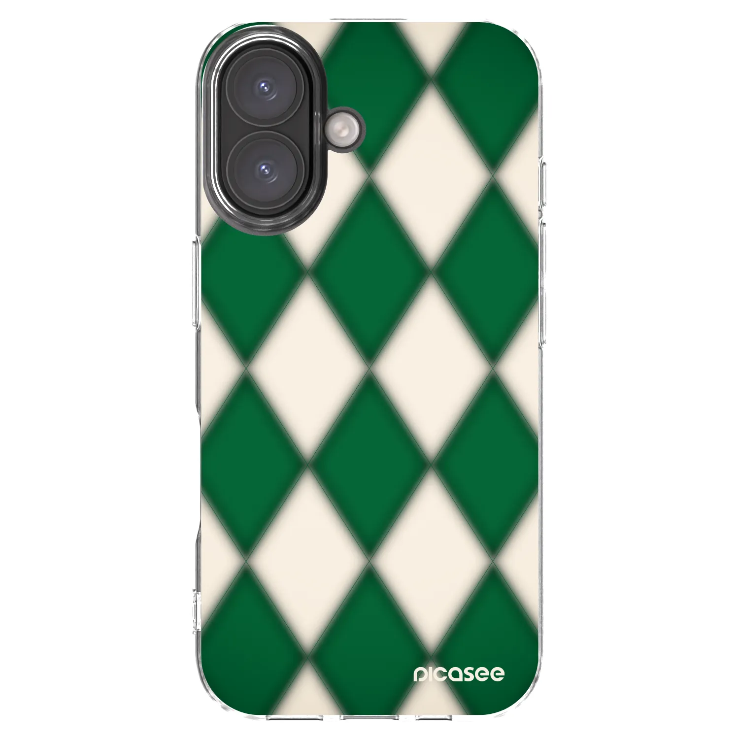 Picasee silikonový průhledný obal pro Apple iPhone 16 - Emerald Diamond
