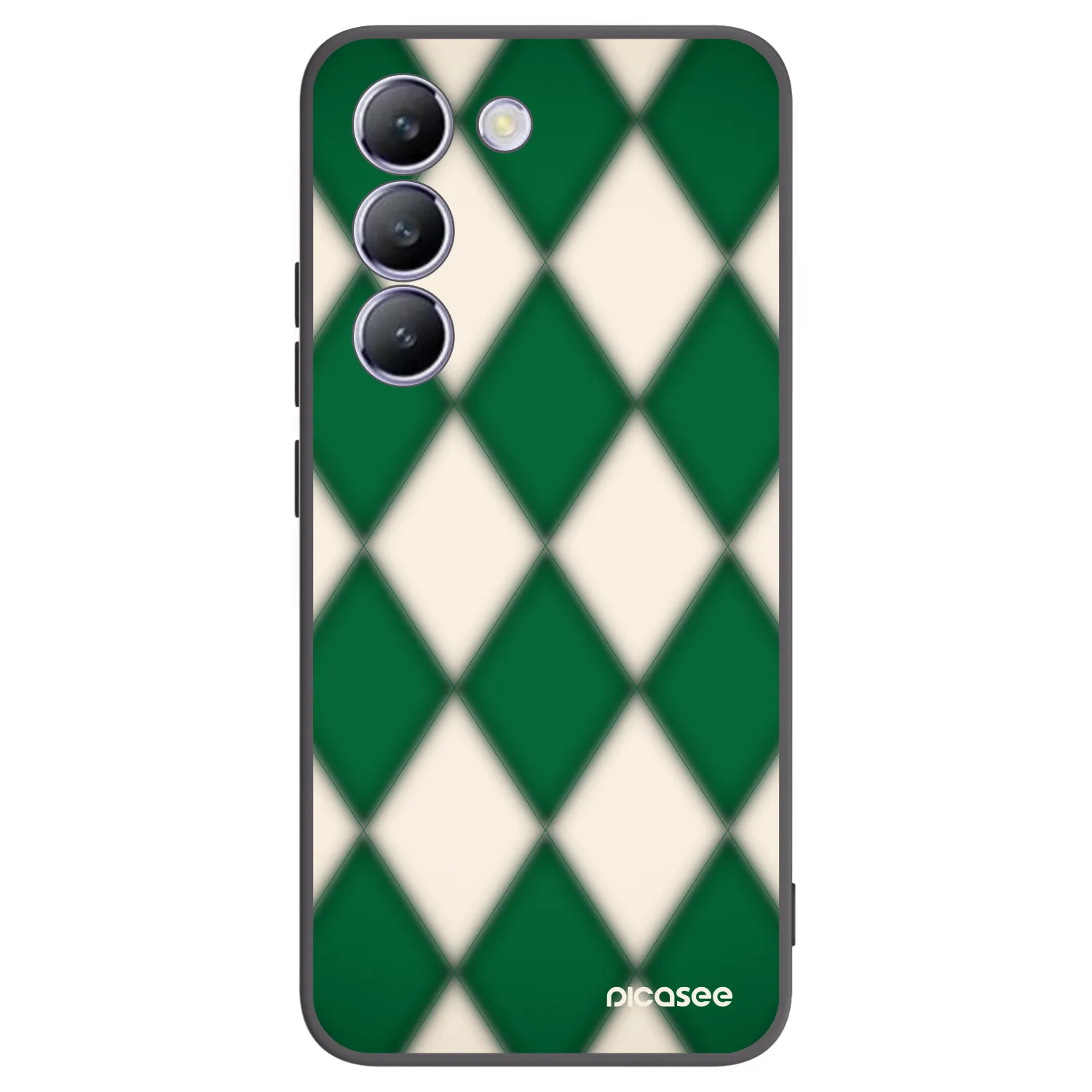 Picasee silikonový černý obal pro Vivo V40 SE 5G - Emerald Diamond