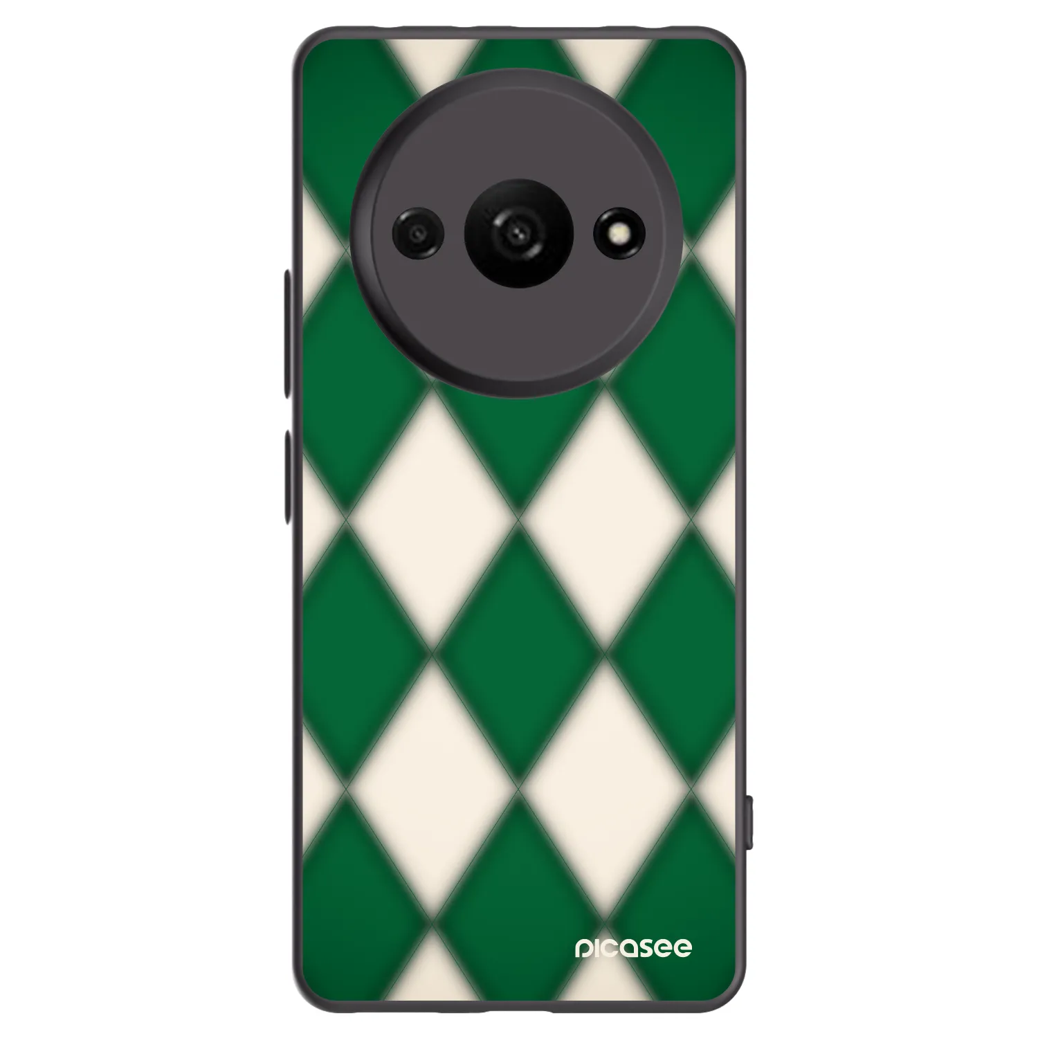 Picasee silikonový černý obal pro Xiaomi Redmi A3 - Emerald Diamond