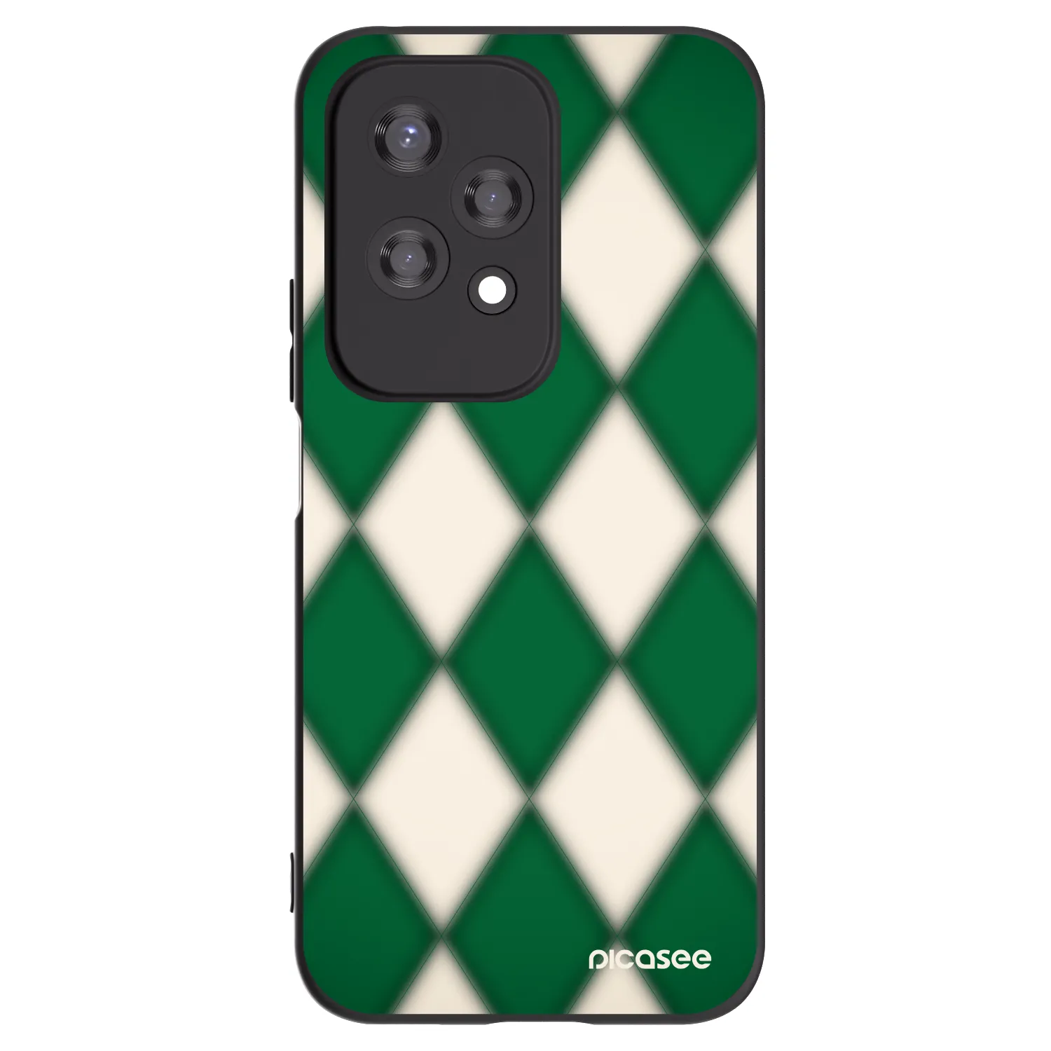 Picasee silikonový černý obal pro Honor 200 Lite - Emerald Diamond