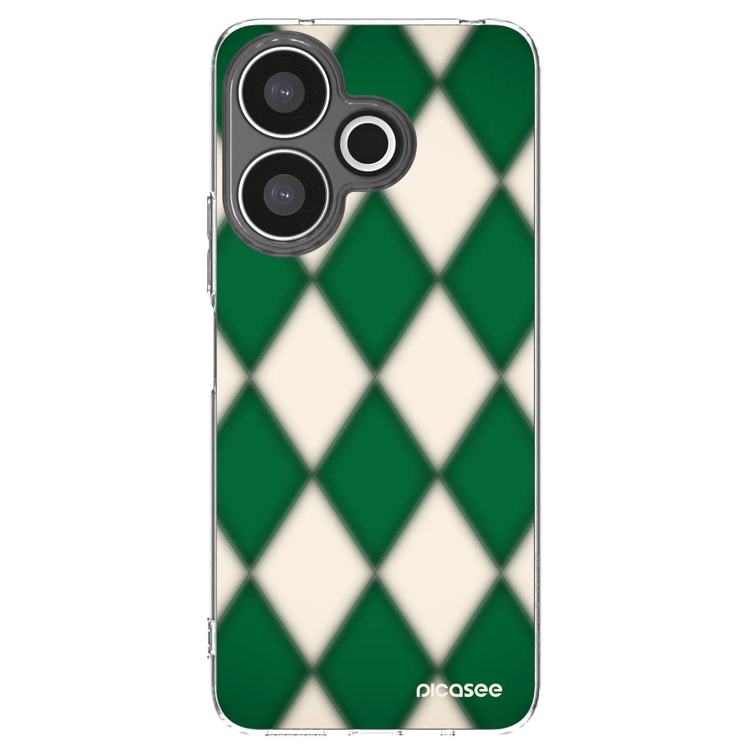 Picasee silikonový průhledný obal pro Xiaomi Redmi 13 4G - Emerald Diamond