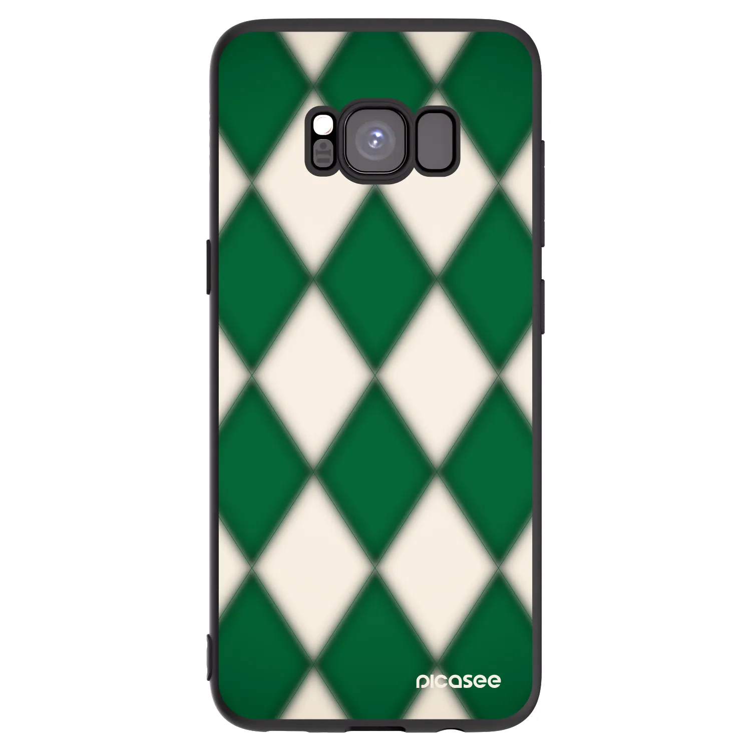 Picasee silikonový černý obal pro Samsung Galaxy S8 G950F - Emerald Diamond