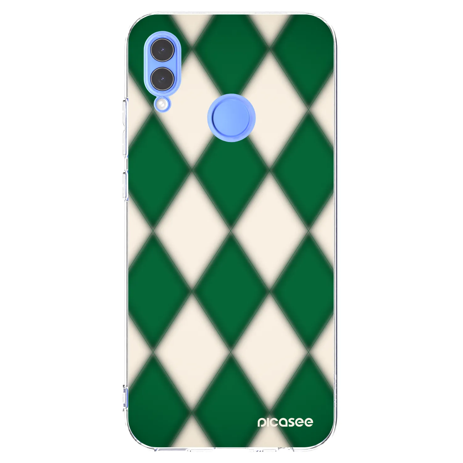 Picasee silikonový průhledný obal pro Honor 10 Lite - Emerald Diamond