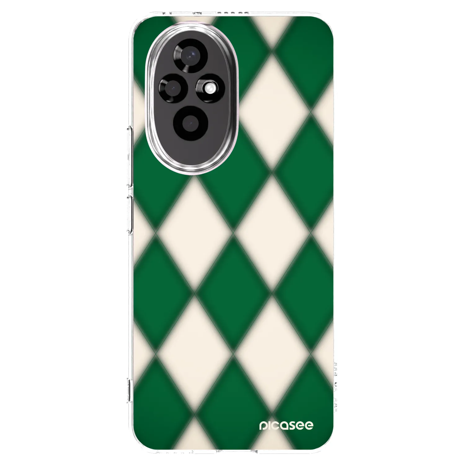 Picasee silikonový průhledný obal pro Honor 200 5G - Emerald Diamond