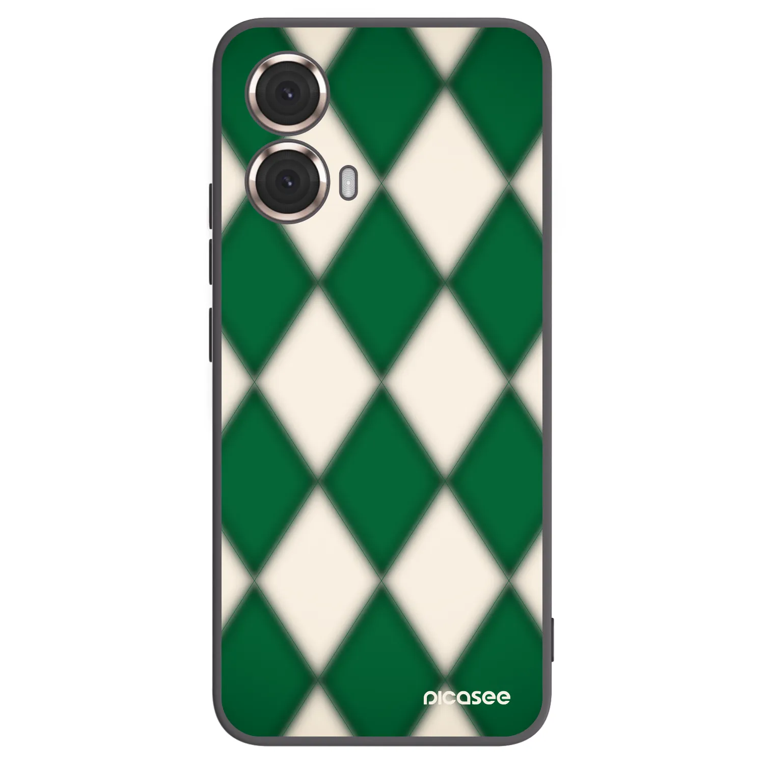 Picasee silikonový černý obal pro Motorola Moto G85 - Emerald Diamond