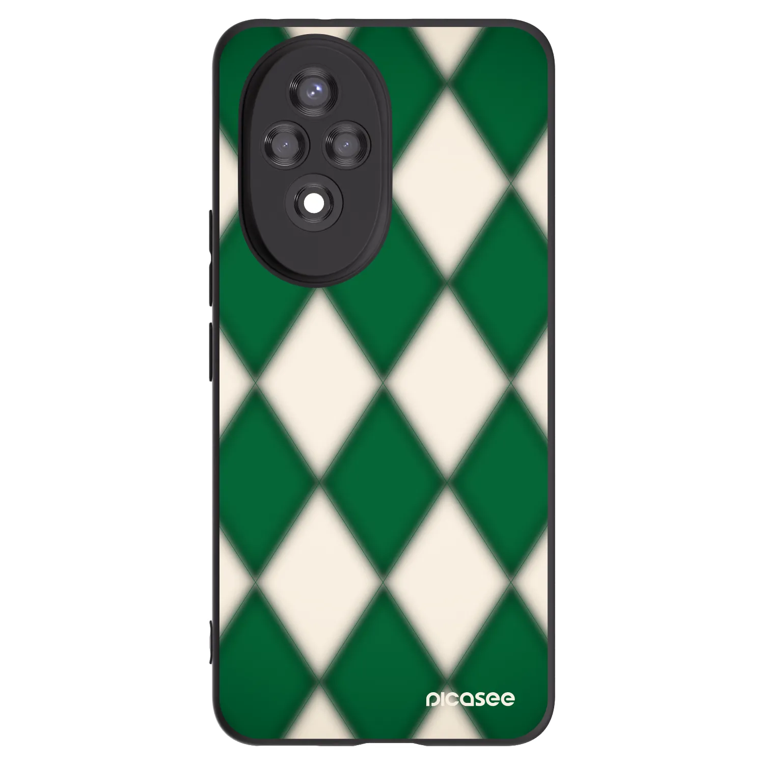 Picasee silikonový černý obal pro Honor 200 Pro 5G - Emerald Diamond