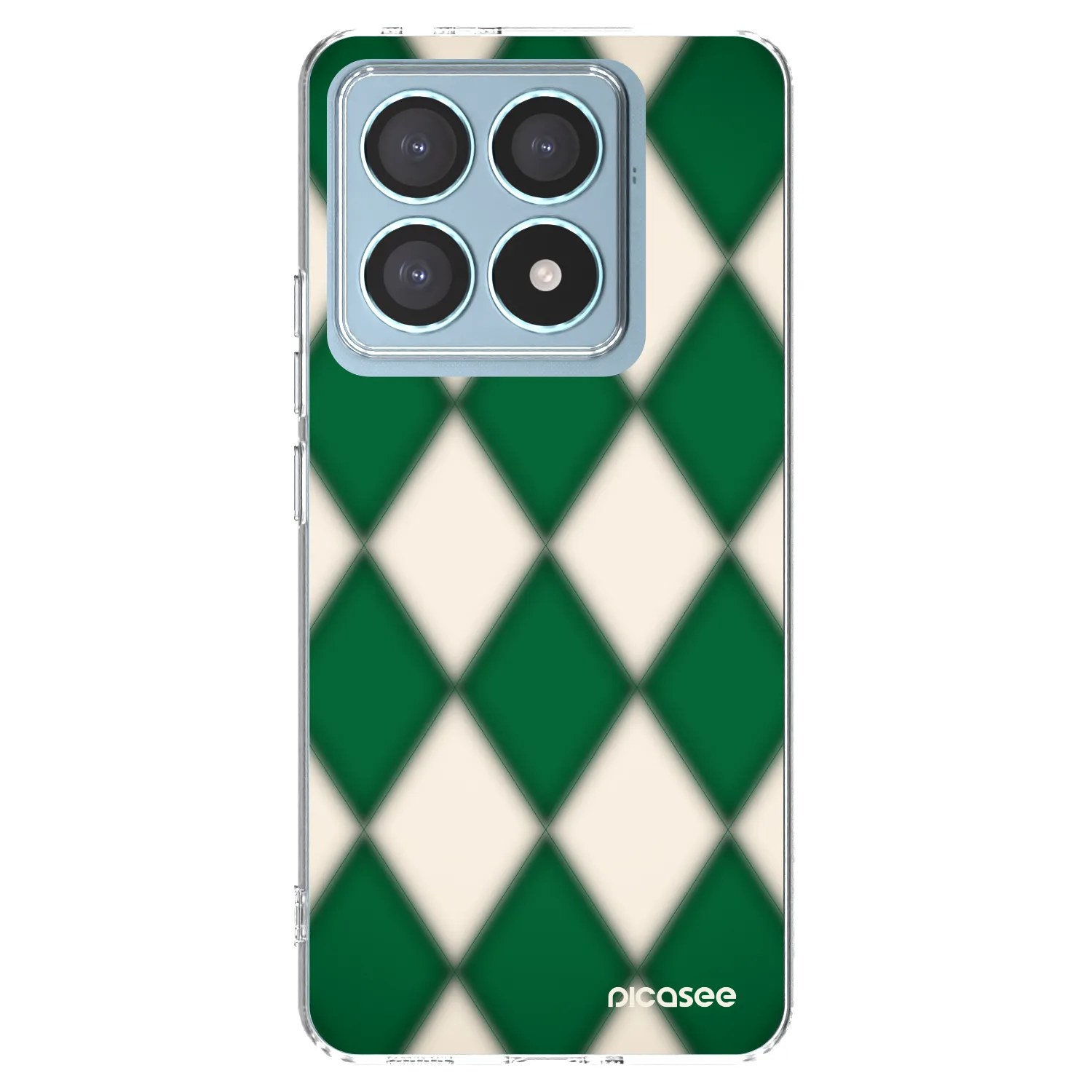 Picasee silikonový průhledný obal pro Xiaomi 14T Pro - Emerald Diamond