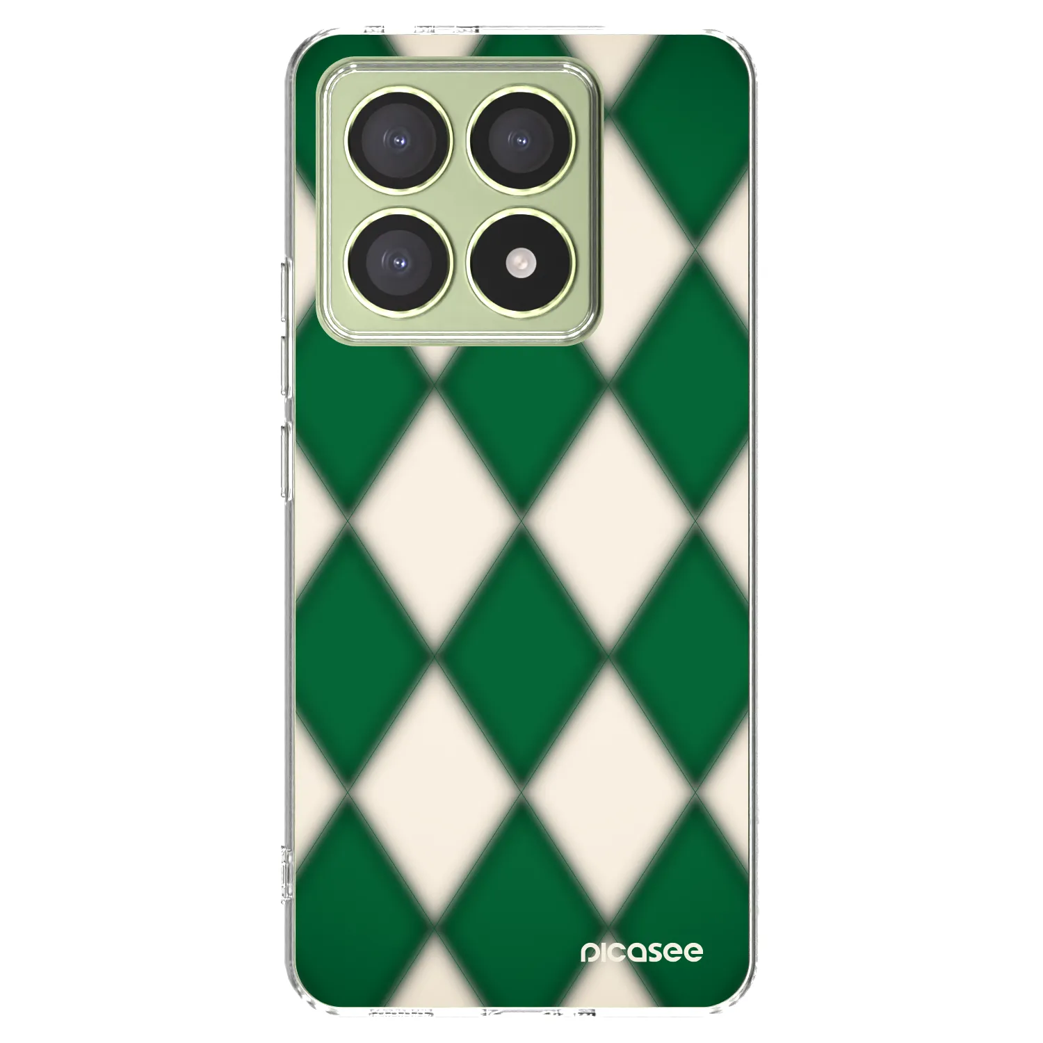 Picasee silikonový průhledný obal pro Xiaomi 14T - Emerald Diamond