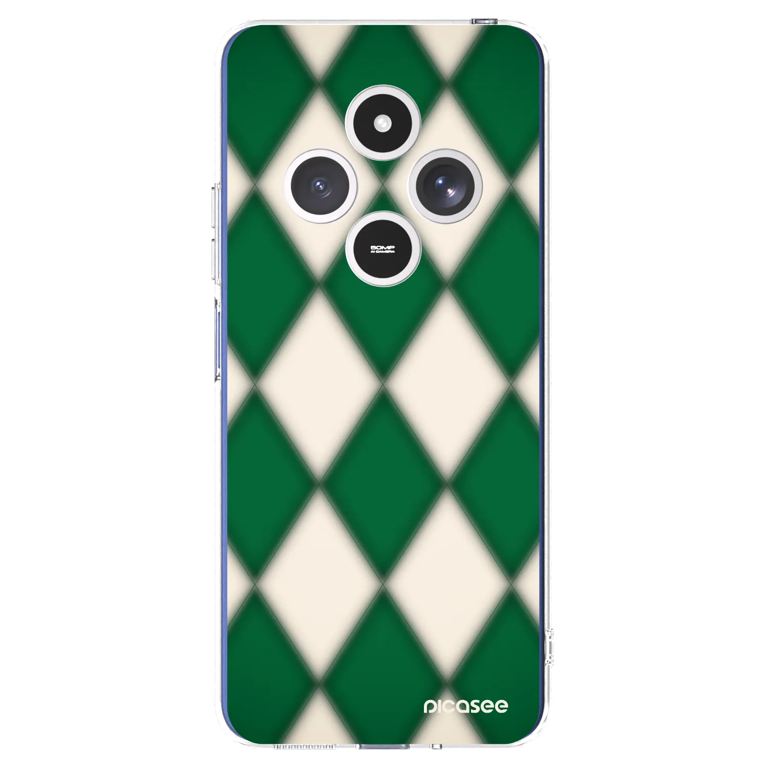 Picasee silikonový průhledný obal pro Xiaomi Redmi 14C - Emerald Diamond