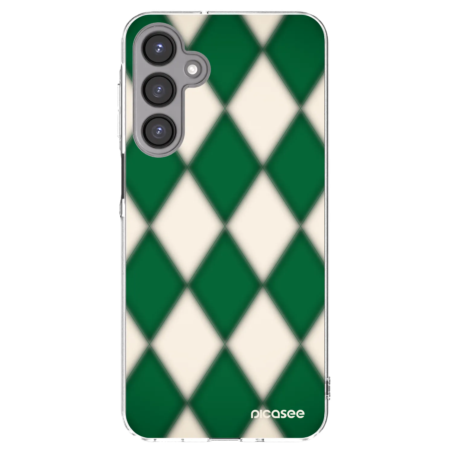 Picasee silikonový průhledný obal pro Samsung Galaxy A16 5G - Emerald Diamond